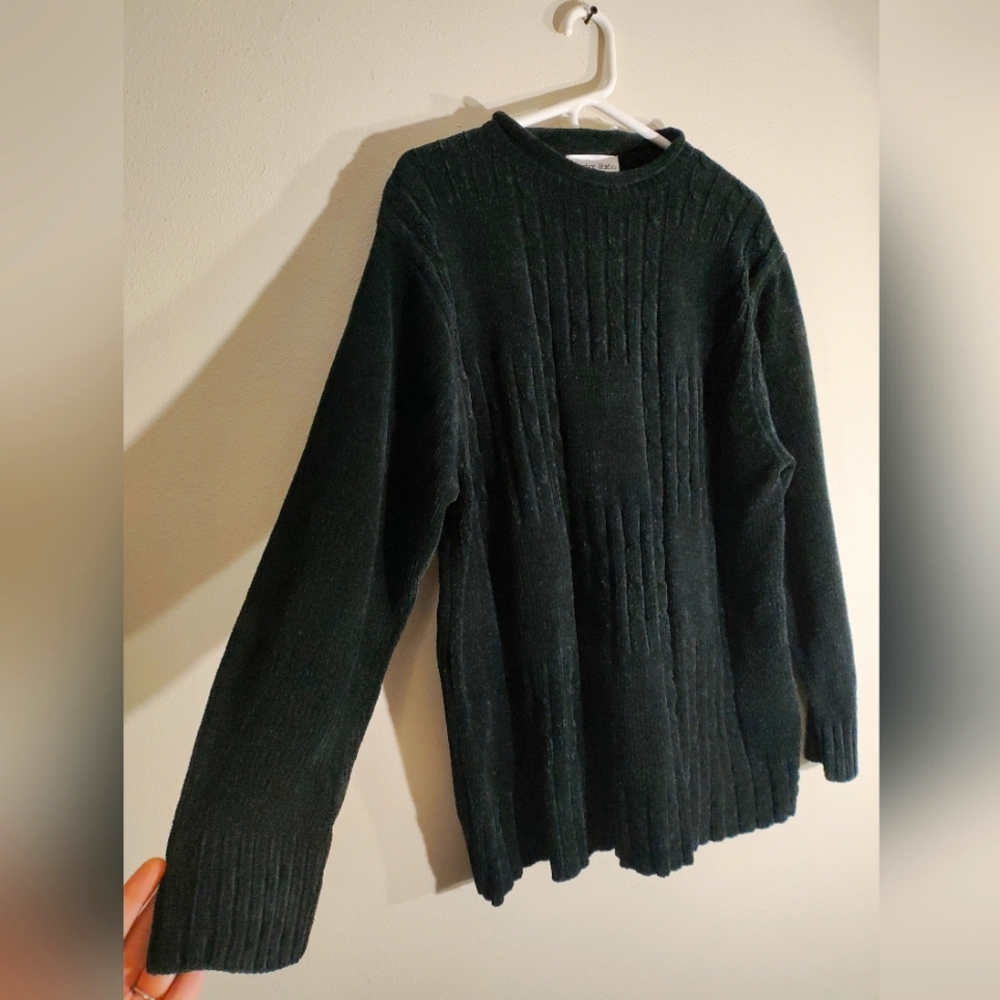 Hampshire Studio / Vintage Acrylic Chenille Sweater